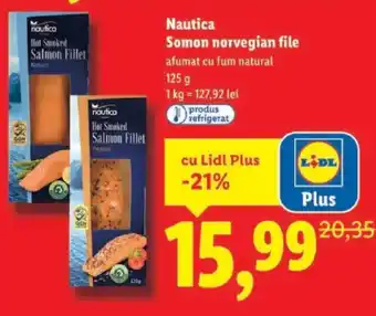 Lidl Nautica Somon norvegian file Ofertă