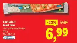 Lidl Chef Select Aluat pizza Ofertă