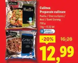 Lidl Culinea Preparate culinare Ofertă