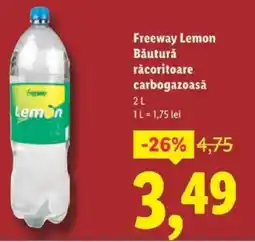 Lidl Freeway Lemon Băutură răcoritoare carbogazoasă Ofertă