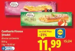 Lidl Confiserie Firenze Strudel Ofertă