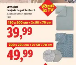 Lidl LIVARNO Lenjerie de pat Renforcé Ofertă