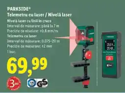 Lidl PARKSIDE Telemetru cu laser / Nivelǎ laser Ofertă