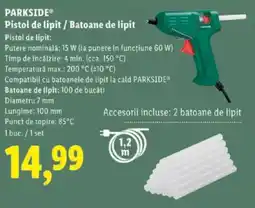 Lidl PARKSIDE Pistol de lipit / Batoane de lipit Ofertă