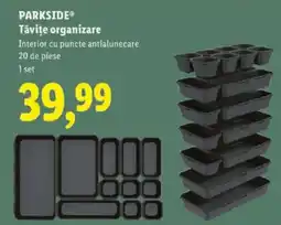 Lidl PARKSIDE Tăvițe organizare Ofertă
