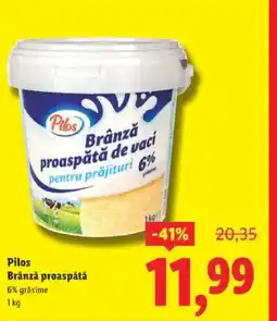 Lidl Pilos Brânză proaspătă Ofertă