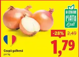 Lidl Ceapǎ galbenă Ofertă