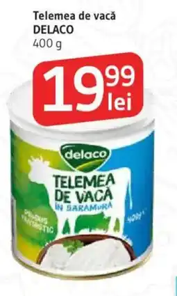 Supeco Telemea de vacǎ DELACO Ofertă