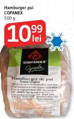 Supeco Hamburger pui COPANEX Ofertă