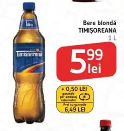 Supeco Bere blondǎ TIMIŞOREANA Ofertă