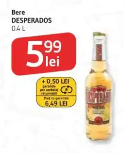 Supeco Bere DESPERADOS Ofertă