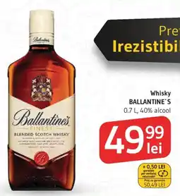 Supeco Whisky BALLANTINE'S Ofertă