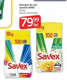 Supeco Detergent de rufe automat SAVEX Ofertă