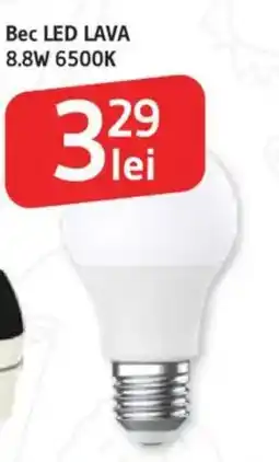 Supeco Bec LED LAVA 8.8W 6500K Ofertă