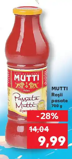 Kaufland MUTTI Roşii pasate Ofertă