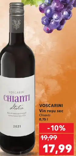 Kaufland VOSCARINI Vin rosu sec Chianti Ofertă