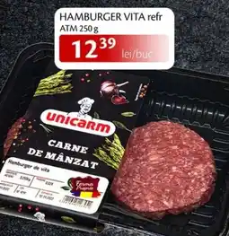 Unicarm Hamburger vita refr ATM Ofertă