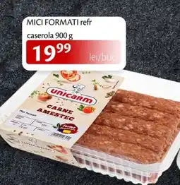 Unicarm Mici formati refr caserola Ofertă