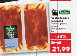 Kaufland Ceafă de porc marinată Ofertă