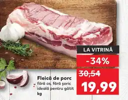 Kaufland Fleică de porc Ofertă