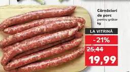 Kaufland Cârnăciori de porc Ofertă