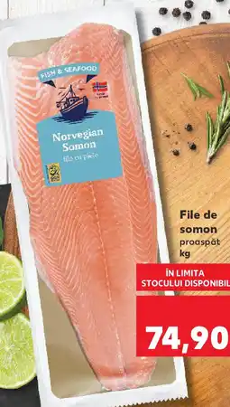 Kaufland File de somon Ofertă