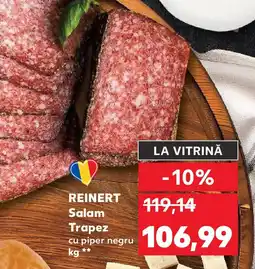 Kaufland REINERT Salam Trapez Ofertă
