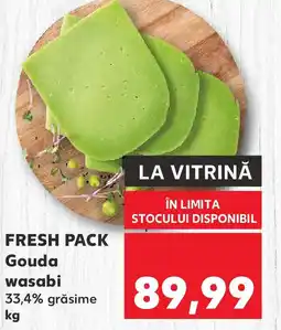 Kaufland FRESH PACK Gouda wasabi Ofertă