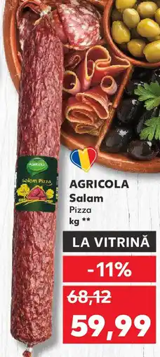 Kaufland AGRICOLA Salam Pizza Ofertă