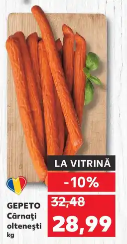 Kaufland GEPETO Cârnaţi olteneşti Ofertă