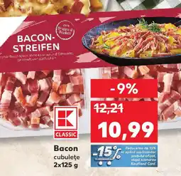 Kaufland Bacon cubuleţe Ofertă
