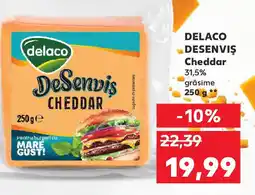 Kaufland DELACO DESENVIŞ Cheddar Ofertă