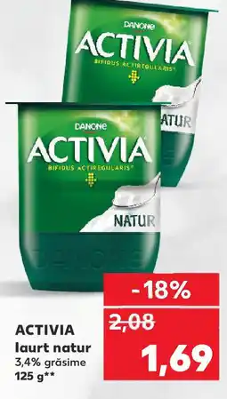 Kaufland ACTIVIA laurt natur Ofertă