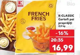 Kaufland K-CLASSIC Cartofi pai preprăjiţi Ofertă