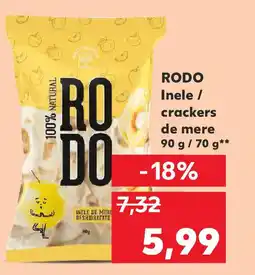 Kaufland RODO Inele / crackers de mere Ofertă