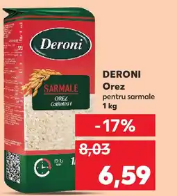 Kaufland DERONI Orez pentru sarmale Ofertă