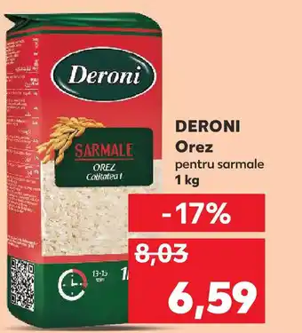 Kaufland DERONI Orez pentru sarmale Ofertă