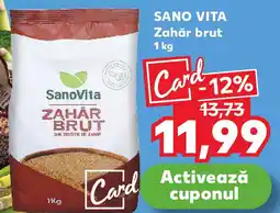 Kaufland SANO VITA Zahăr brut Ofertă