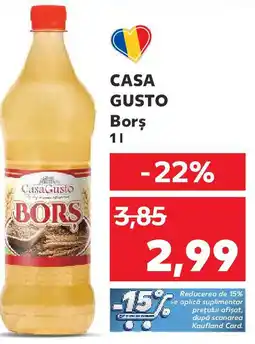 Kaufland CASA GUSTO Borş Ofertă