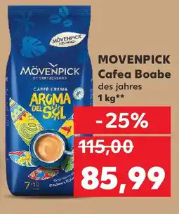 Kaufland MOVENPICK Cafea Boabe Ofertă