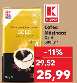 Kaufland Cafea Măcinată Gold Ofertă