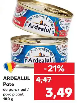 Kaufland ARDEALUL Pate Ofertă