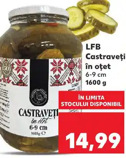 Kaufland LFB Castraveţi în oţet 6-9 cm Ofertă