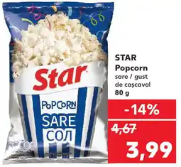 Kaufland STAR Popcorn sare / gust de caşcaval Ofertă