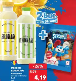 Kaufland MERLINS LEMONADE Limonadă Ofertă