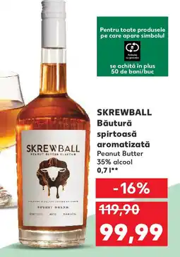 Kaufland SKREWBALL Băutură spirtoasă aromatizată Ofertă