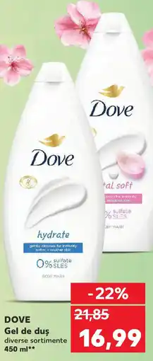Kaufland DOVE Gel de duş Ofertă