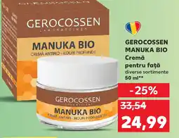 Kaufland GEROCOSSEN MANUKA BIO Cremă pentru faţă Ofertă