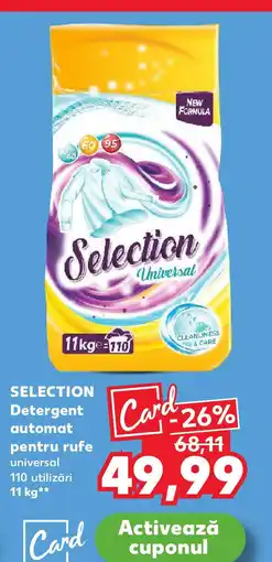 Kaufland SELECTION Detergent automat pentru rufe universal Ofertă