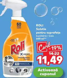 Kaufland ROLI Solutie pentru suprafeţe Ofertă